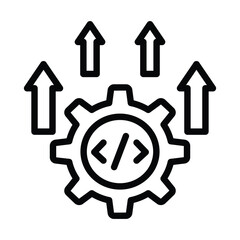 Improvement line icon , vector, pixel perfect, illustrator file 
