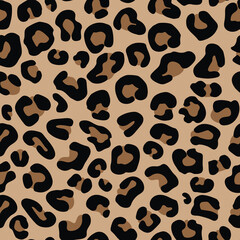 leopard design skin texture fashion seamless print