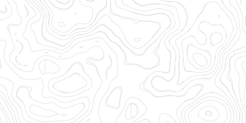 Topographic Map Seamless Pattern. Topography map background. Vector geographic contour map.
