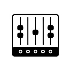 sliders with knobs   audio or filter settings icon.svg