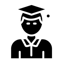 Student line icon style