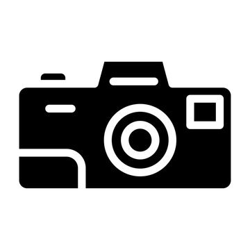 Fototapeta Camera line icon style