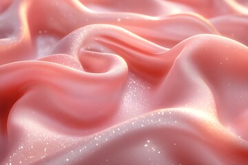 Obraz premium Abstract Pink Fabric with Glittering Texture