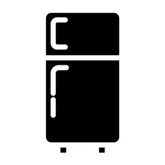 Fridge line icon style