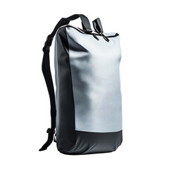 Modern Waterproof Dry Bag with a Sleek Streamlined Isolated on Transparent Background