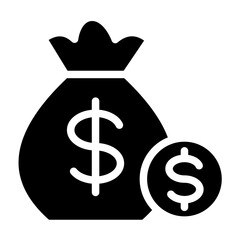 Debt line icon style