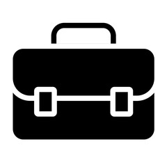 Suitcase Line Icon Style