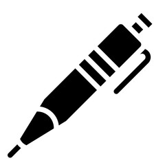 Pen Line Icon Style