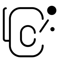 Celsius Line Icon Style