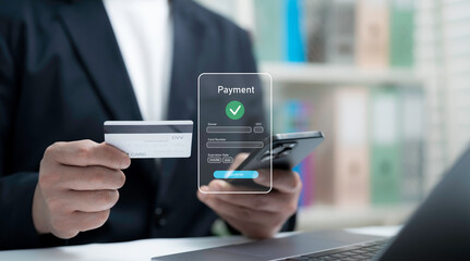 Secure Online Payment with Credit Card and Mobile Device