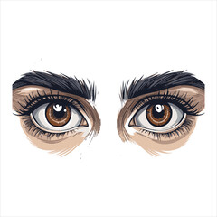 Fototapeta premium eye Vector