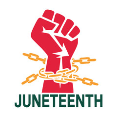 Freedom and Empowerment Juneteenth Illustration Design