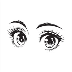 Fototapeta premium eye Vector