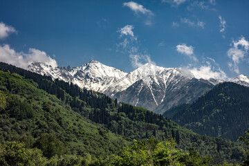 Fototapeta premium mountain landscape in the alps