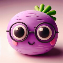Naklejka premium 3d rendered illustration of an radish