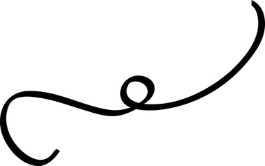 Doodle hand drawing lines