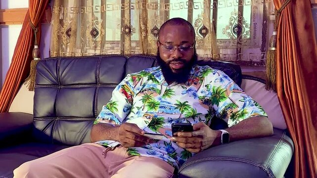 man using debit credit card for online mobile services