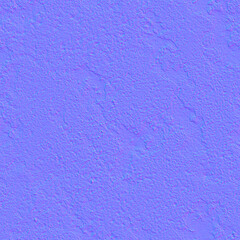 Seamless plaster wall texture material normal map