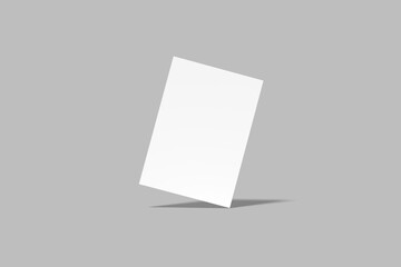 A4 Flayer Blank Mockup