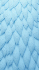 Pastel Blue Shaggy Textile Pattern, Soft Focus