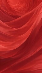 Fototapeta premium Abstract red waves, flowing vibrant crimson texture, texture, surface, vibrant