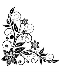 Floral Corner Vectors - Download Free High-Quality Vector