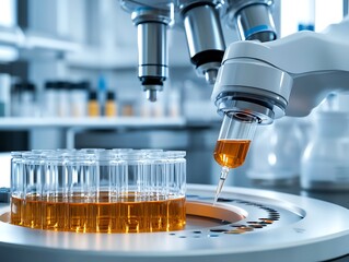 laboratory equipment in laboratory