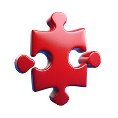 Red Puzzle Piece: Solution & Teamwork