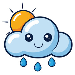 weather icon white background
