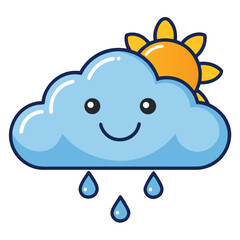 weather icon white background