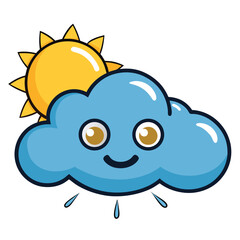 weather icon white background