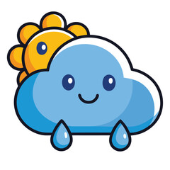 weather icon white background