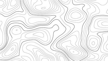 Fototapeta premium Waves of Discovery: Abstract Topographic Flow. The Quiet Grid: Minimal Vector Landscapes. Contours of Thought: A Geometric Exploration. White Noise Terrain: A Stripe-Line Cartography. Mapped Silence.