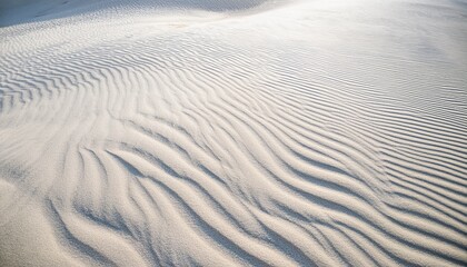 Obraz premium white sand texture sandy beach as background