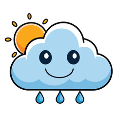 weather icon white background