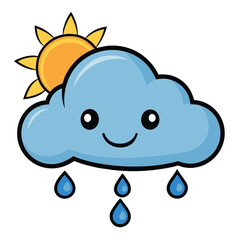 weather icon white background