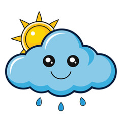 weather icon white background