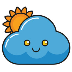 weather icon white background