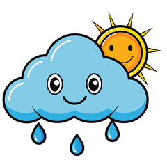 weather icon white background