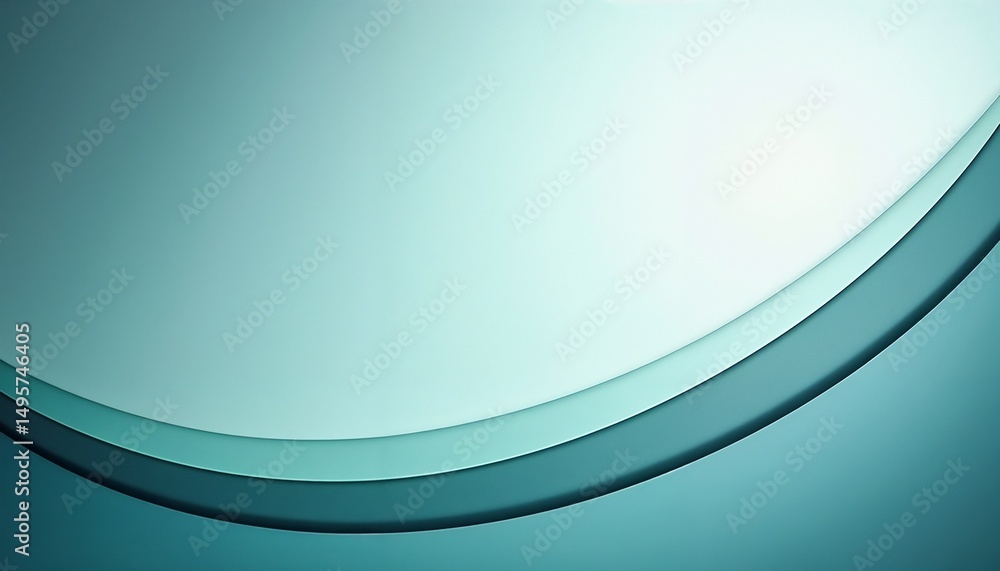 Poster thin gradient band frame with copy space in bright center