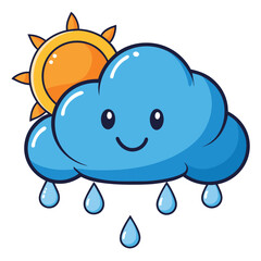 weather icon white background