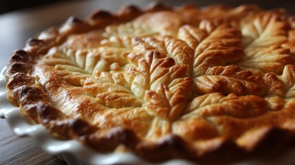 Golden Leaf Pie: A Delicious Autumn Treat
