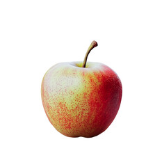 red apple isolated on white