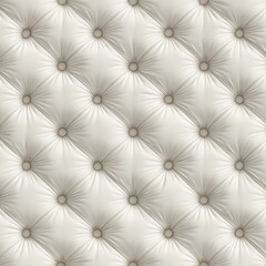 Fototapeta premium Elegant Textured Fabric Background with Diamond Pattern and Finished Button Detailing for Interior Design and Fashion Projects