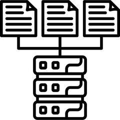 Obraz premium Data Icon
