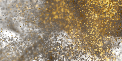 Sparkling gold and silver glitter abstract background. Perfect for luxury, celebration, and festive designs.