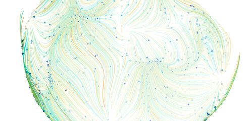 Abstract background image with swirling lines, dots, and pastel colors. Perfect for design projects.