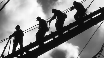 Labor day concepts. Symbols associated with Labor day and construction equipment and representations of manual labor. generated AI Illastration.