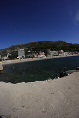 Sutomore coast in autumn, montenegro
