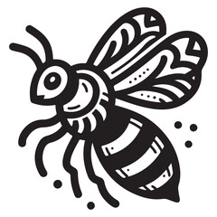 bee cartoon illustration